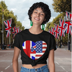 T-shirt britannique américain