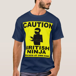 T-shirt britannique de Ninja