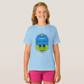 T-shirt British Beach Theme Gift (Devant entier)