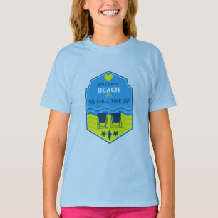 T-shirt British Beach Theme Gift