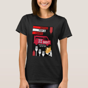 T-shirt British Classic Fish And Chips