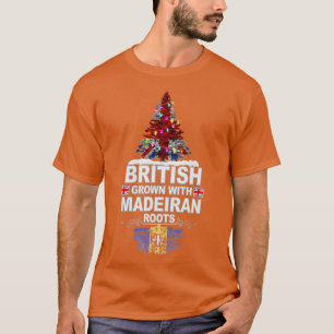 T-shirt British Grosses with Madeiran Roots Don pour Madei