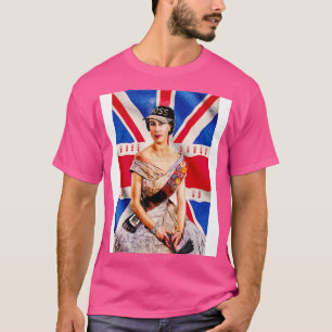 T-shirt British Queens Platinum Jubilee