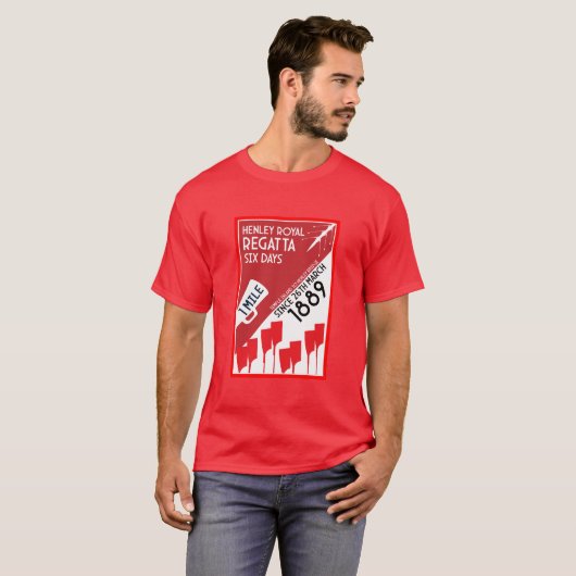 T-shirt British River Thames Regatta (Devant entier)