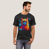 T-shirt British Shorthair Cat Beach Fashion (Devant entier)