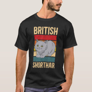 T-shirt British Shorthair Cats Propriétaire de chats Briti