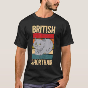 T-shirt British Shorthair Cats Propriétaire de chats Briti