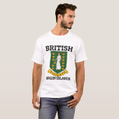 T-shirt British Virgin Islands coat of arms (Devant entier)