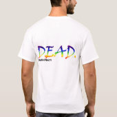 T-shirt Britney me veut-- Mort (Dos)