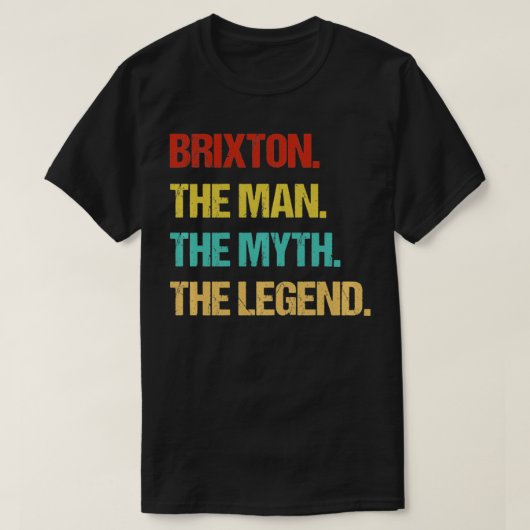 T-shirt Briton The Man the Myth the Legend (Design devant)