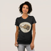 T-shirt Brittany Peinture - Cute Original Chien Art (Devant entier)