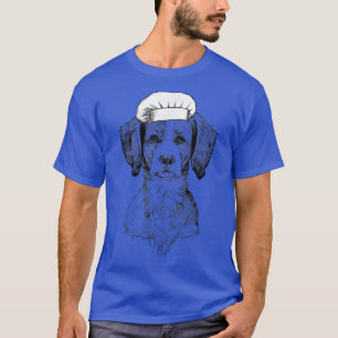 T-shirt Brittany Spaniel Dog Cook 