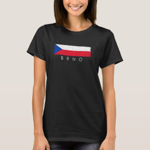 T-shirt Brno République tchèque Vacances République tchèqu