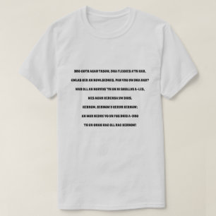 T-shirt Bro Goth agan Tasow, l'hymne cornique