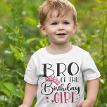 T-shirt Bro of the Birthday Girl Customisé Squad Correspon<br><div class="desc">Vous cherchez une chemise d'anniversaire qui fera de votre fête une réussite? Ne cherchez pas plus loin que nos maillots d'équipe d'anniversaire assortis! Ces tee - shirts élégants sont parfaits pour toute fête d'anniversaire. Nos chemises assorties font un grand cadeau pour vos amis et votre famille, et peuvent être portées...</div>