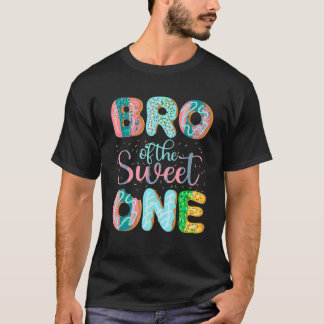T-shirt Bro of the Sweet One Brother Donuts Family Matchin