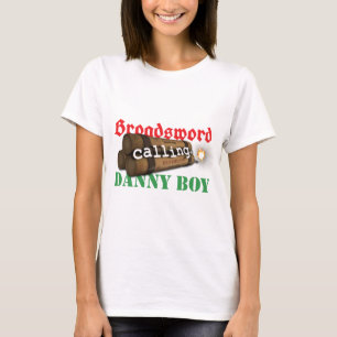 T-shirt Broadsword appelle le garçon de Danny