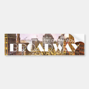 T-SHIRT Broadway Star Bumpersticker