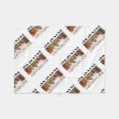 T-SHIRT Broadway Star Fleece Deken (Voorkant (Horizontaal))