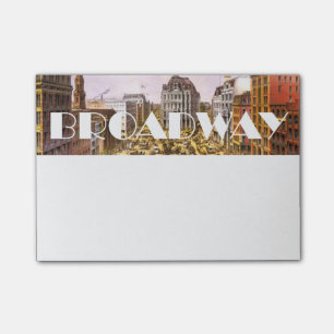 T-SHIRT Broadway Star Post-it® Notes