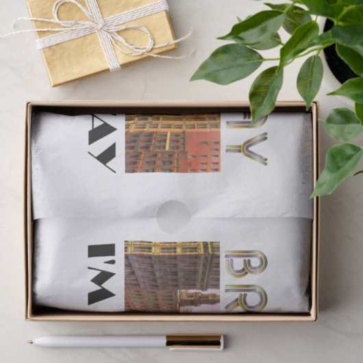 T-SHIRT Broadway Star Tissuepapier (Geschenk)