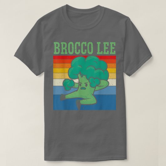 T-shirt Brocco Lee Vegetarian Vegetarian Broccoli T-S (Design devant)