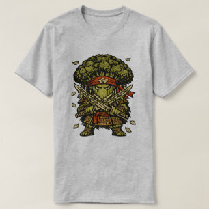 T-shirt Broccoli Bushido — Protecteur de la Forêt