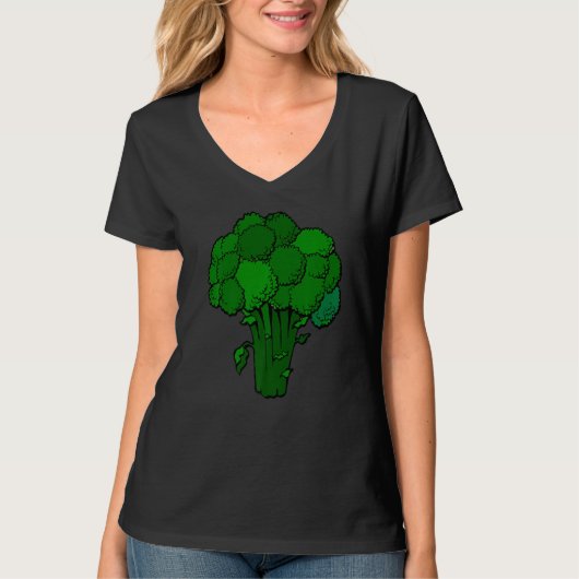 T-shirt Broccoli est Vivant Graphique Végétable 2 (Devant)