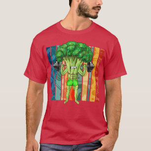 T-shirt Broccoli Gym Bodybuilding Powerlifting Deadlifts V