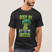 T-shirt Broccoli Gym Weight Training Body By Broccoli (Devant)