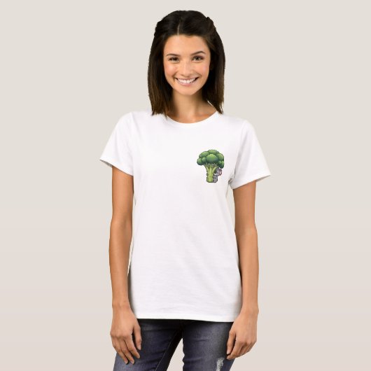 T-shirt Broccoli Hug Buddy (Devant entier)