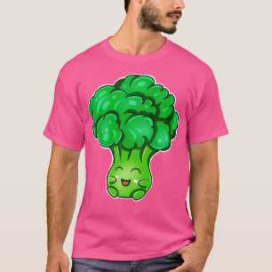 T-shirt Broccoli Kawaii Cute Vegetée Essen Végétal Fun