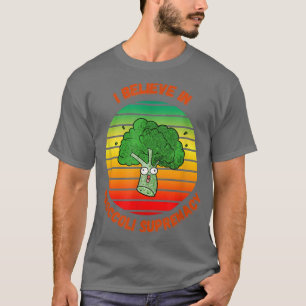 T-shirt Broccoli Love for Vegetarians Vegans funny Desig