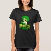 T-shirt Broccoli Man Pun Pour Un Aliment Végétal (Devant)