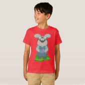 T-shirt Broche mécanique de lapin (Devant entier)