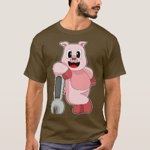 T-shirt Broche mécanique de porc