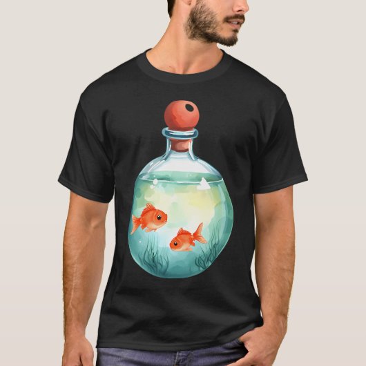 T-shirt Brochet poisson marchand (Devant)