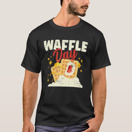 T-shirt Brochure à cône de jour gaufre (Devant)
