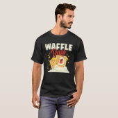 T-shirt Brochure à cône de jour gaufre (Devant entier)