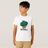T-shirt Brock n Roll Funny Veggie Brocoli Pun (Devant entier)
