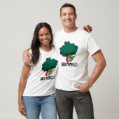 T-shirt Brock n Roll Funny Veggie Brocoli Pun (Unisexe)