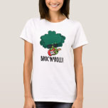 T-shirt Brock n Roll Funny Veggie Brocoli Pun<br><div class="desc">Brock n Roll Funny Veggie Broccoli Pun présente un joli brocoli prêt à rocher et rouler avec sa guitare électrique. Un cadeau de jeu de mots parfait pour la famille et les amis qui aiment les puns de brocoli veggie mignonette.</div>