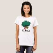 T-shirt Brock n Roll Funny Veggie Brocoli Pun (Devant entier)