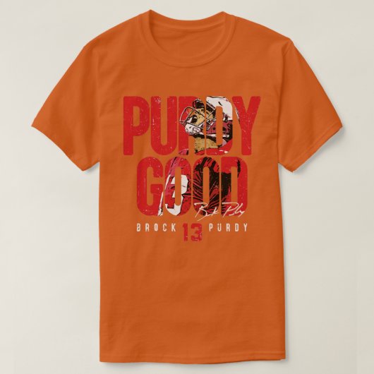 T-shirt Brock Purdy San Francisco Purdy Good Kids Long Sle (Design devant)