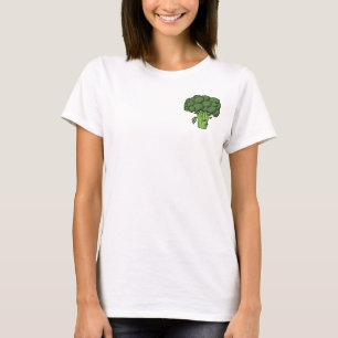 T-shirt Brocoli vert