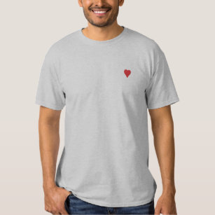T-shirt Brodé Coeur 1"