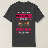 T-shirt Broder Broder Boisson de vin (Design devant)