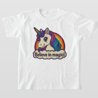 Broderie Mythique Unicorne Magique Animal à Corne