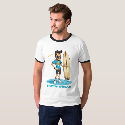 T-shirt Brody Ocean (Devant entier)