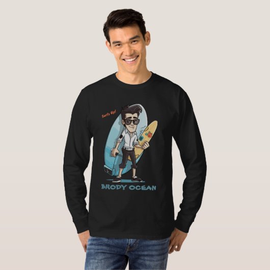 T-shirt Brody Ocean (Devant entier)